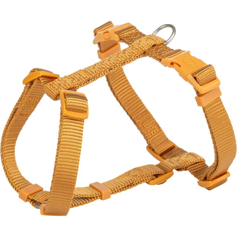 Trixie Premium H-Geschirr, M-L: 52-75 cm/20 mm, curry