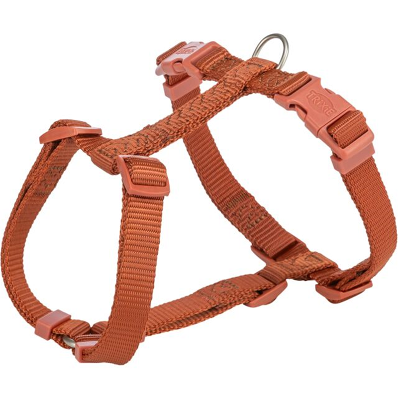 Trixie Premium H-Geschirr, XS-S: 30-44 cm/10 mm, rost