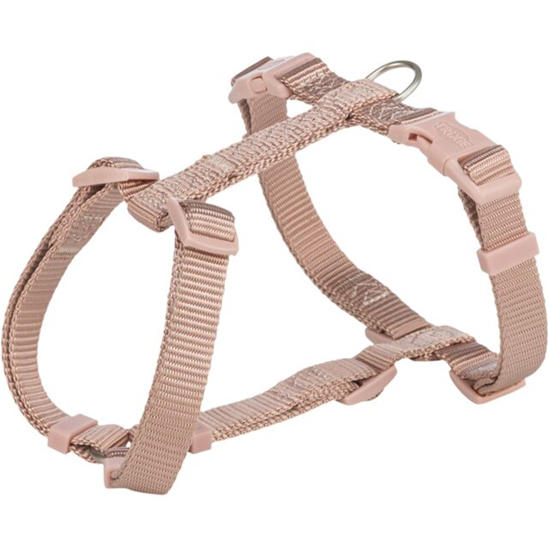 Trixie Premium H-Geschirr, S-M: 42-60 cm/15 mm, blush
