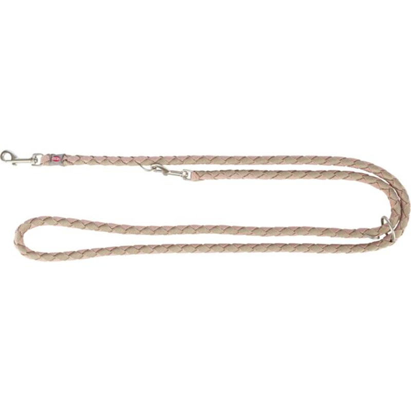 Trixie Cavo Verlängerungsleine, L-XL: 2,00 m/ø 18 mm, blush/sand