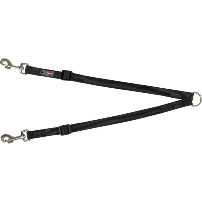Trixie Premium Koppel, XS-S: 40-70 cm/10 mm, schwarz