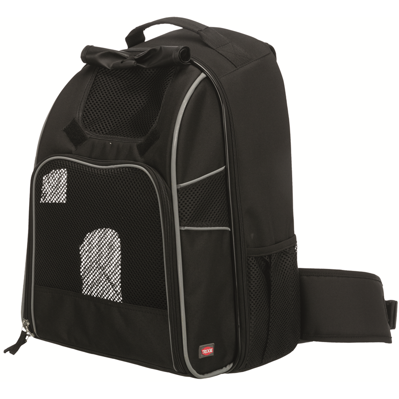 Trixie Rucksack William schwarz 33 x 43 x 23 cm - ergonomischen Design - bis zu 30kg