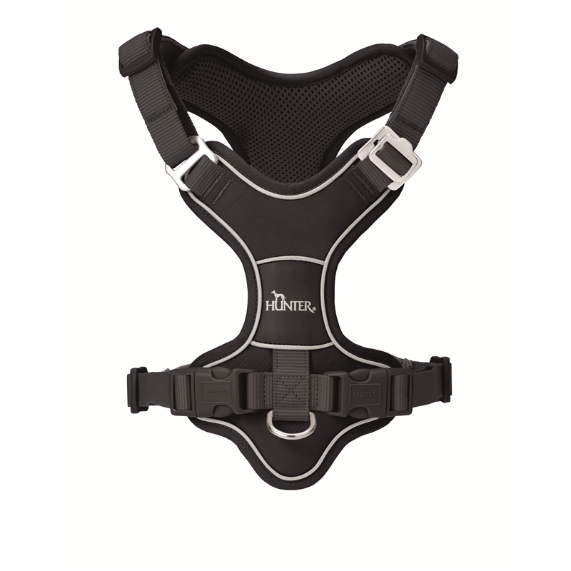 Hunter Geschirr Divo Up 45-56/S, Polyester schwarz