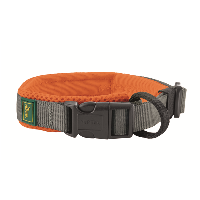 Hunter Halsband Maldon 25-35/S orange/grau