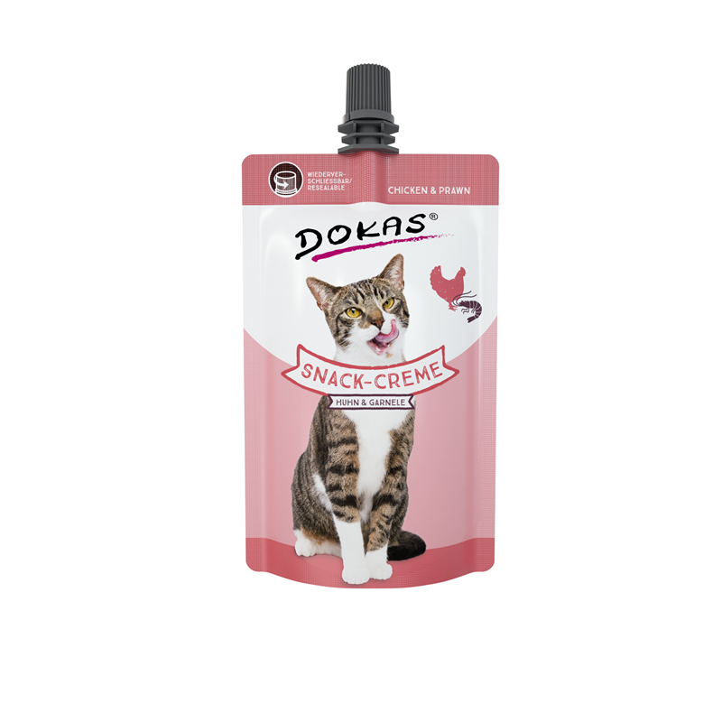 Dokas Snack-Creme Huhn & Garnele 90 g