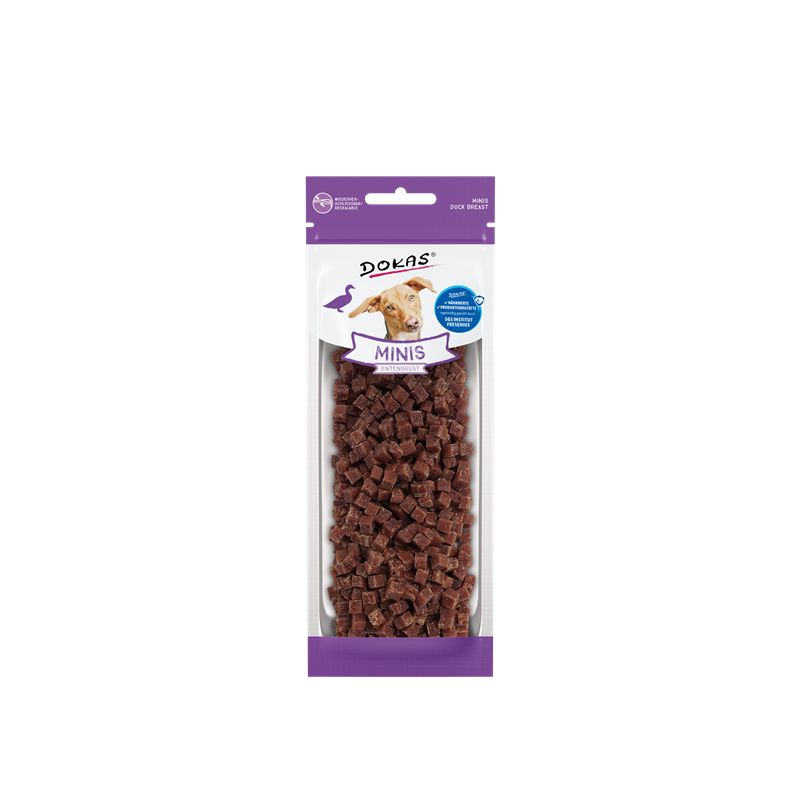 Dokas Dog Snack Minis Entenbrust 70g