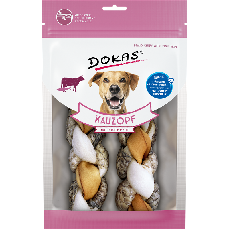 Dokas Kauzopf mit Fischhaut 2er