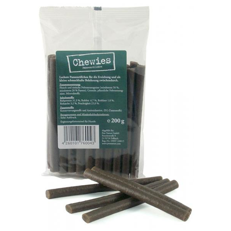 Chewies Pansenröllchen 200g