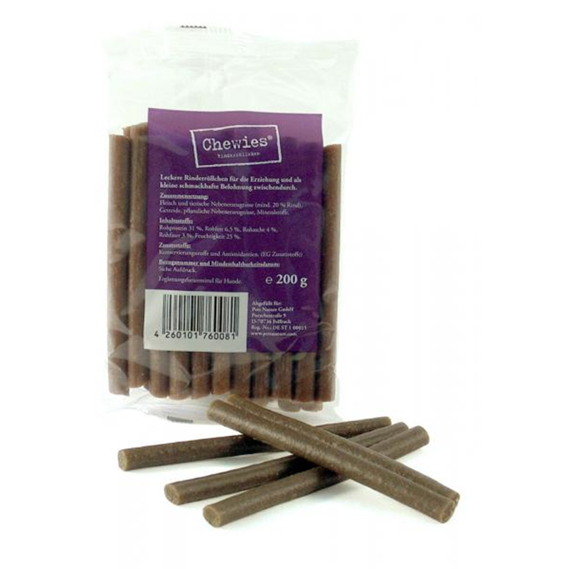 Chewies Rinderröllchen 200g