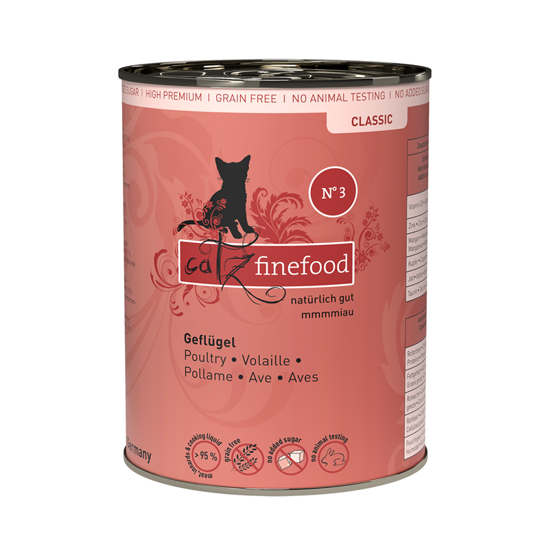 catz finefood CLASSIC Geflügel 400g