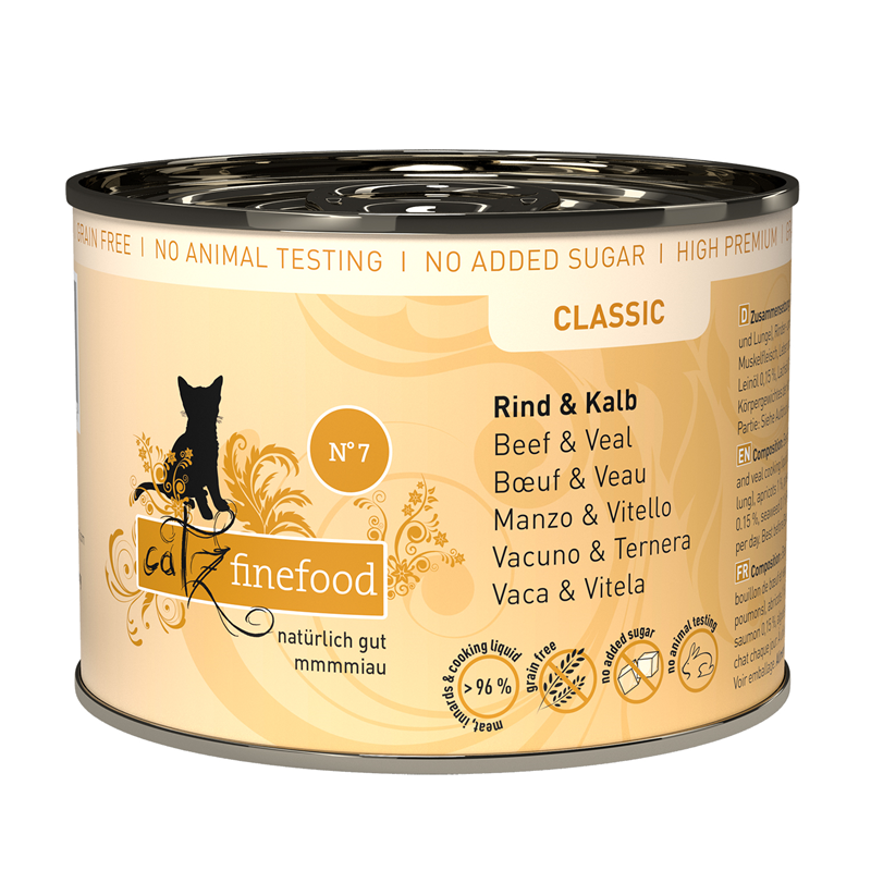 catz finefood CLASSIC Rind & Kalb 200g
