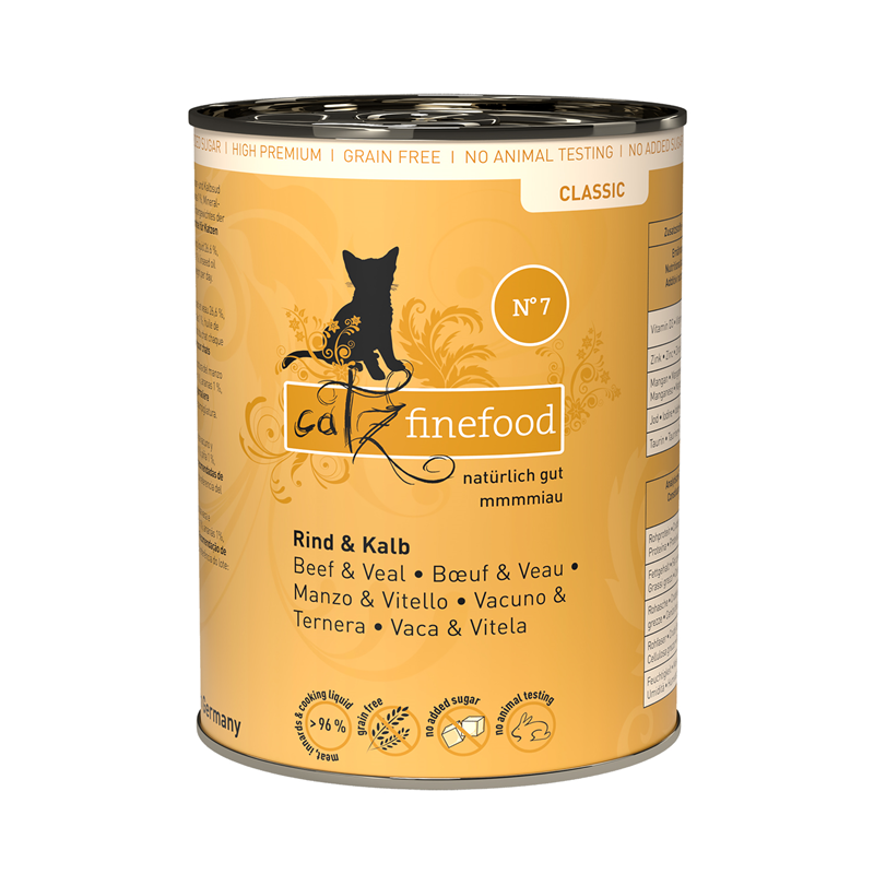catz finefood CLASSIC Rind & Kalb 400g