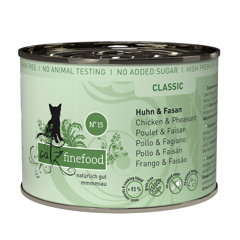catz finefood CLASSIC Huhn&Fasan 200g