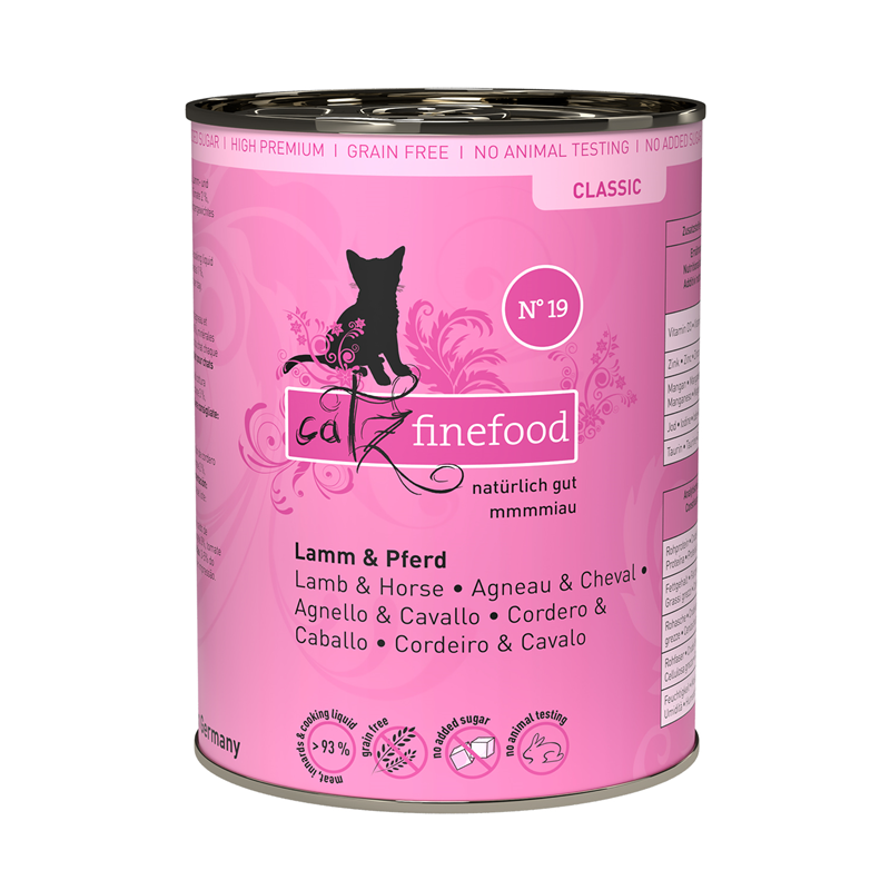 catz finefood CLASSIC Lamm & Pferd 400g