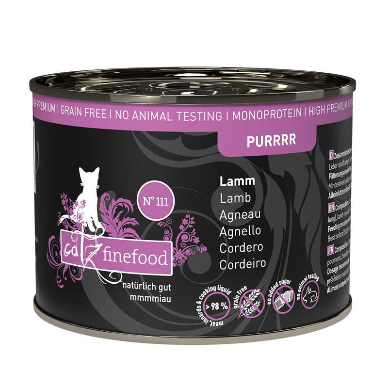 catz finefood® PURE Lamm 200g