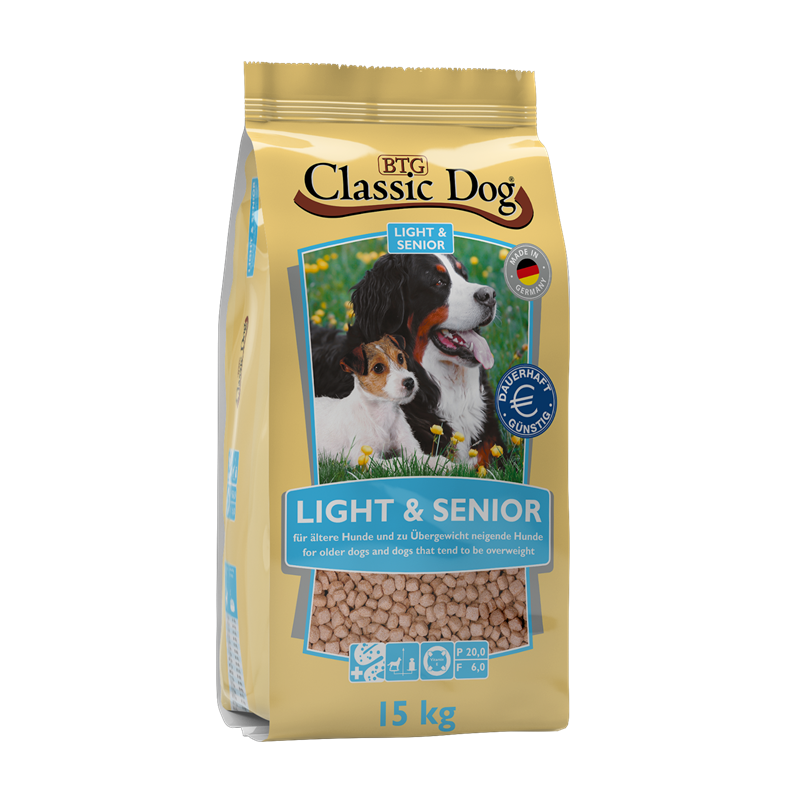 Classic Dog Light & Senior 15kg