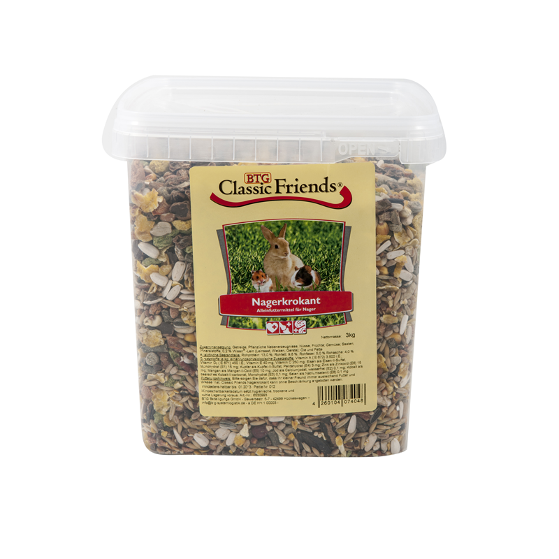 Classic Friends Nagerkrokant Eimer 3kg
