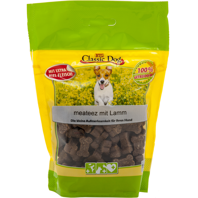 Classic Dog Snack meateez mit Lamm 150g