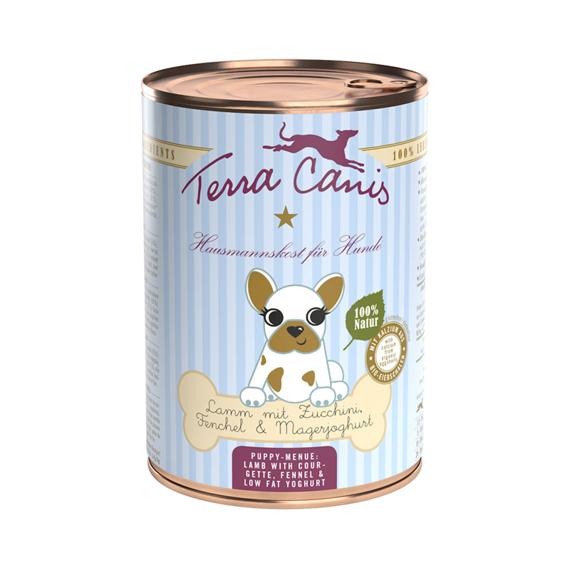 Terra Canis Dose Lamm für Welpen 400 g