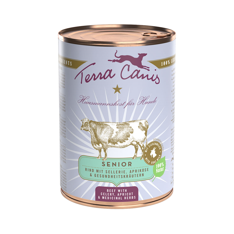 Terra Canis Dose Senior mit Rind 400g