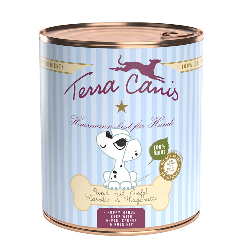 Terra Canis Dose Welpe mit Rind 800 g