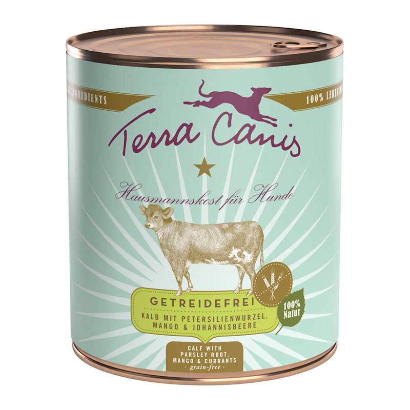Terra Canis Dose getreidefrei Kalb 800 g