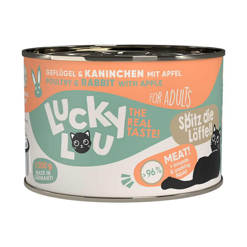 Lucky Lou Dose Lifestage Adult Geflügel + Kaninchen