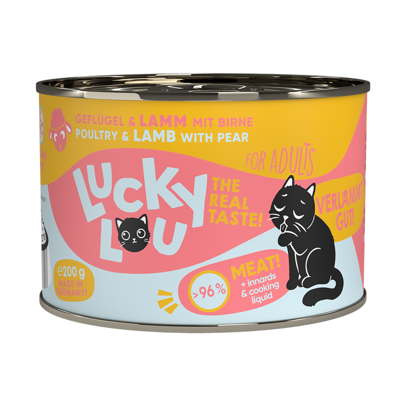 Lucky Lou Dose Lifestage Adult Geflügel + Lamm 200g
