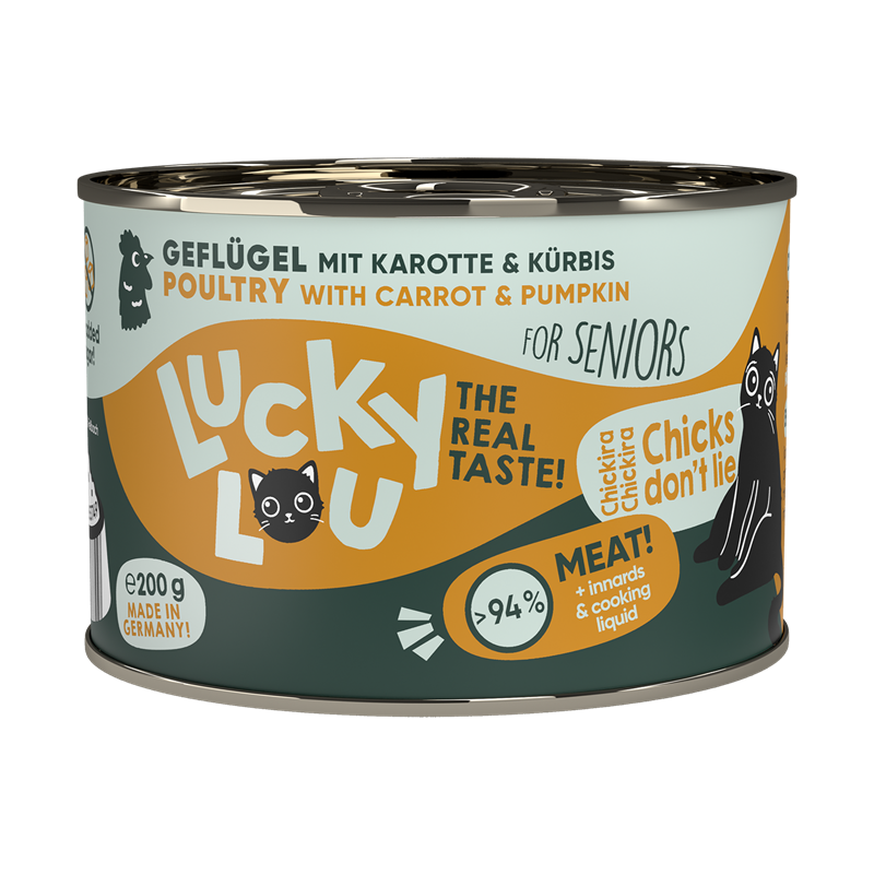 Lucky Lou Dose Lifestage Senior Geflügel 200g