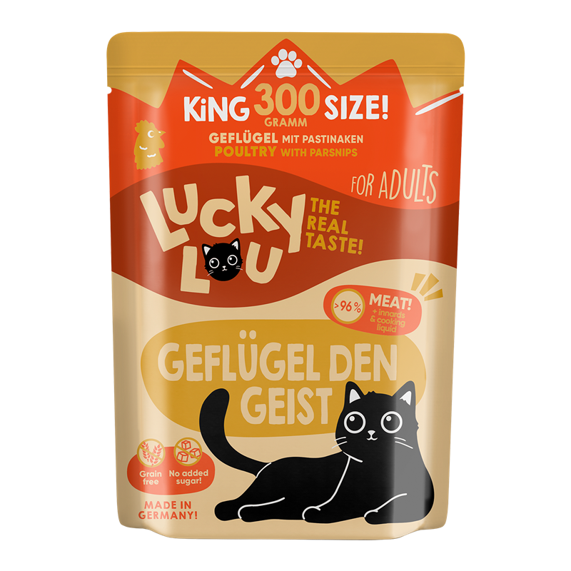 Lucky Lou PB Lifestage Adult Geflügel 300g