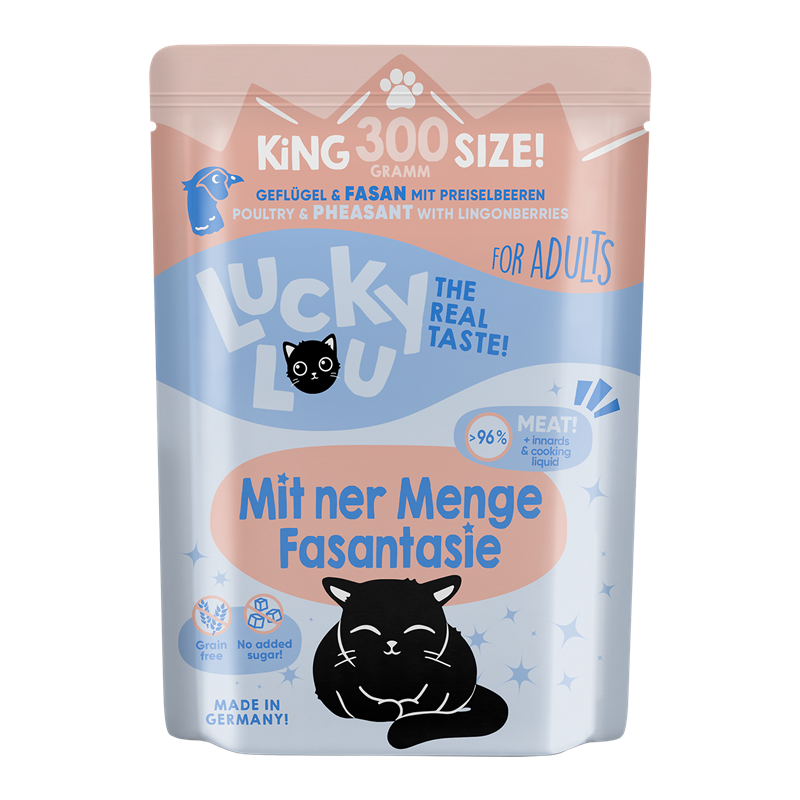 Lucky Lou PB Lifestage Adult Geflügel + Fasan 300g