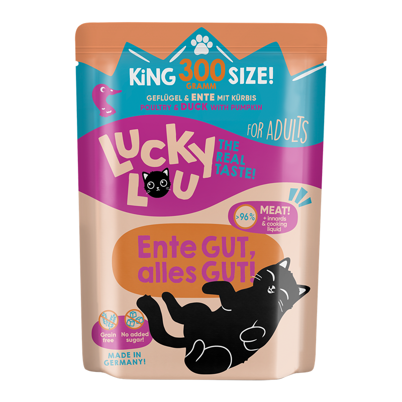 Lucky Lou PB Lifestage Adult Geflügel + Ente 300g