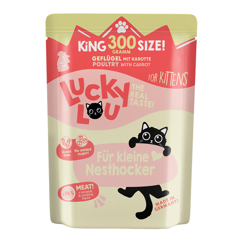 Lucky Lou LS PB Kitten Geflügel 300g