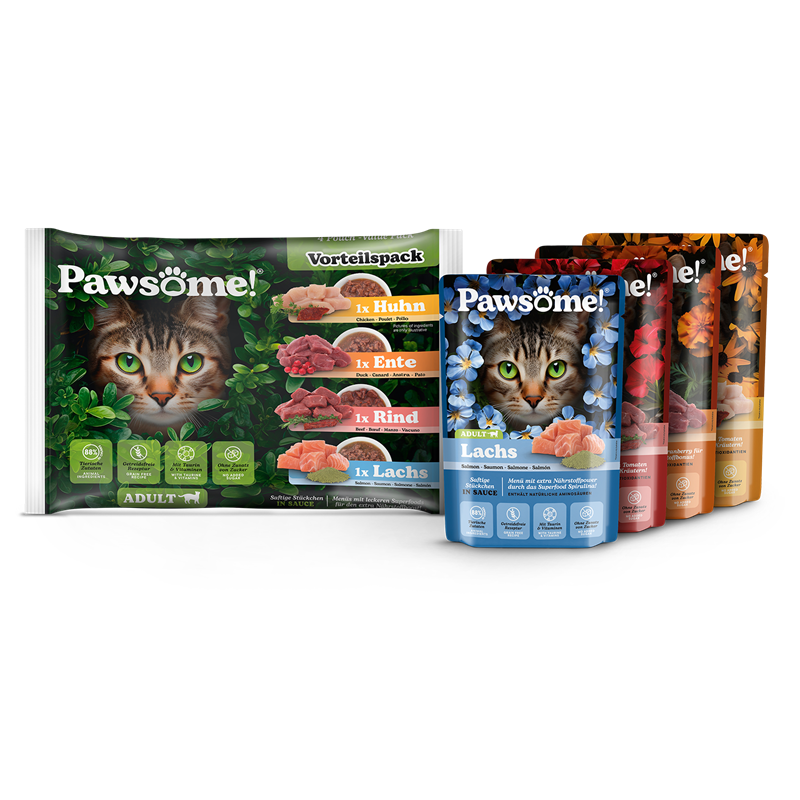 Pawsome! Adult 4 x 85g Mixpack
