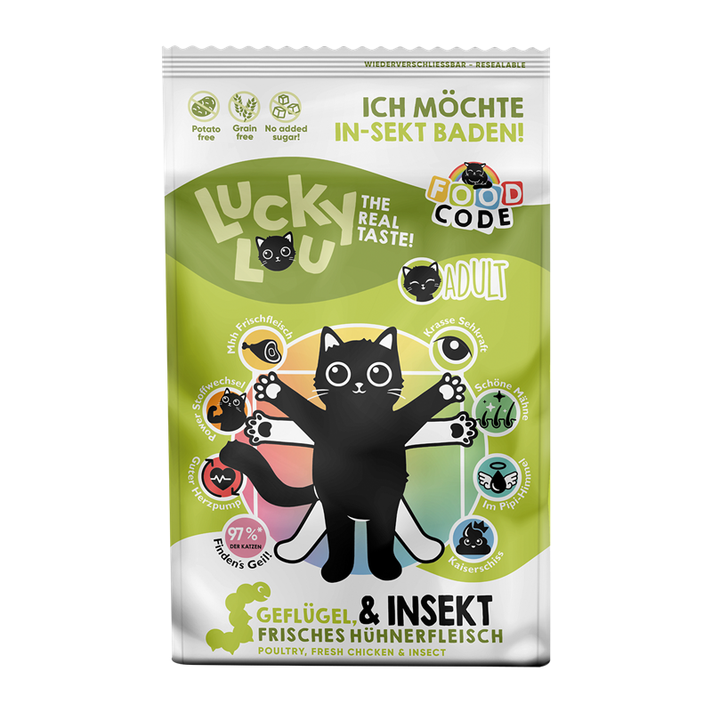 Lucky Lou Adult Geflügel & Insekten 750 g