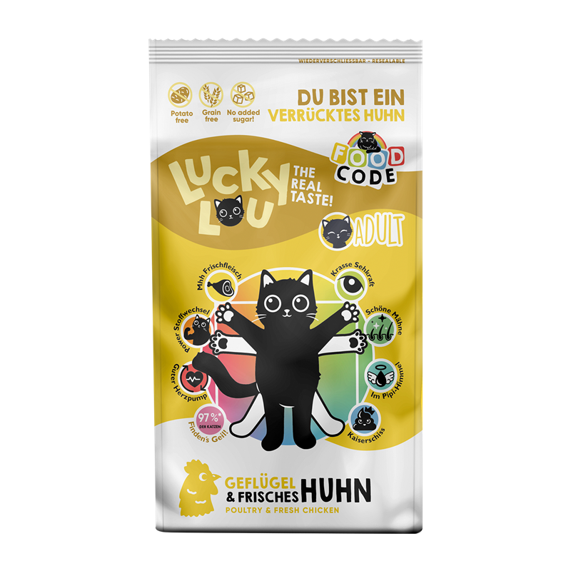 Lucky Lou Adult Geflügel & Huhn 340 g