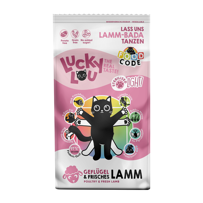Lucky Lou Light Geflügel & Lamm 340 g