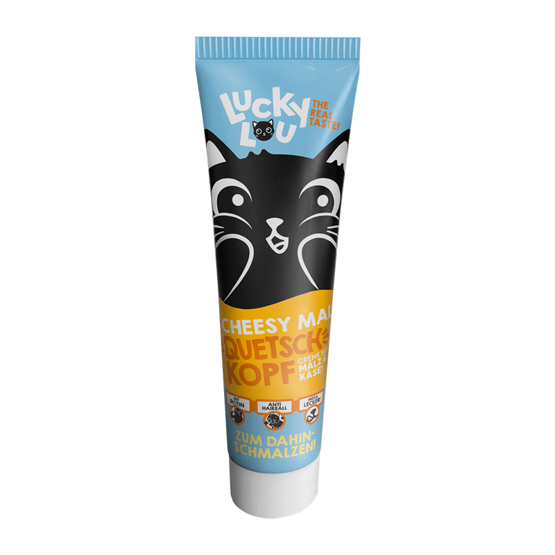 Lucky Lou Quetschkopf Adult Malz & Käse 100g