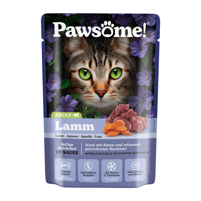 Pawsome! Adult Lamm 85g Pouchbeutel
