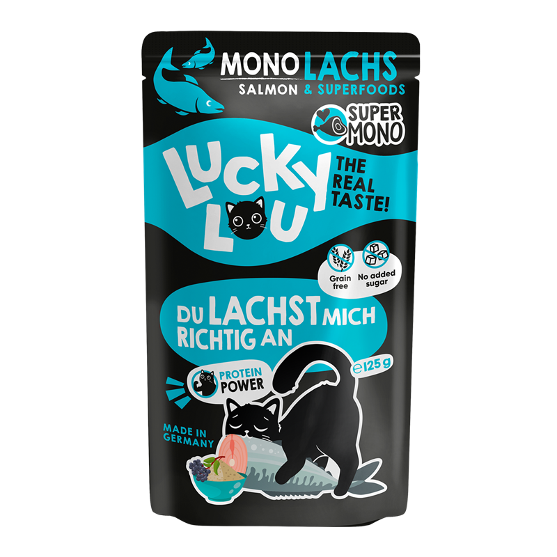 Lucky Lou SuperMono Lachs 120g