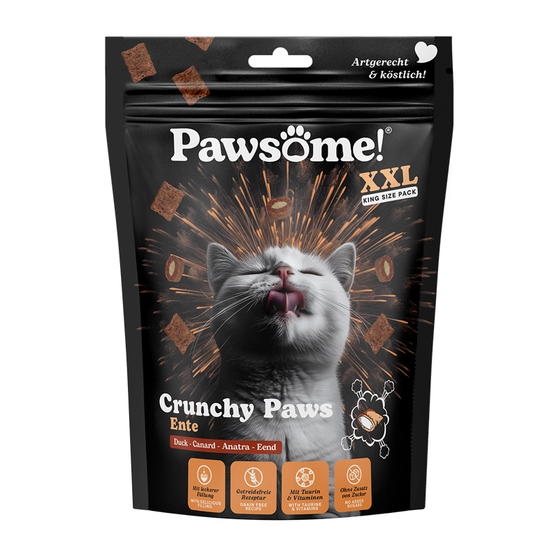 Pawsome! Crunchy Paws Ente 150g