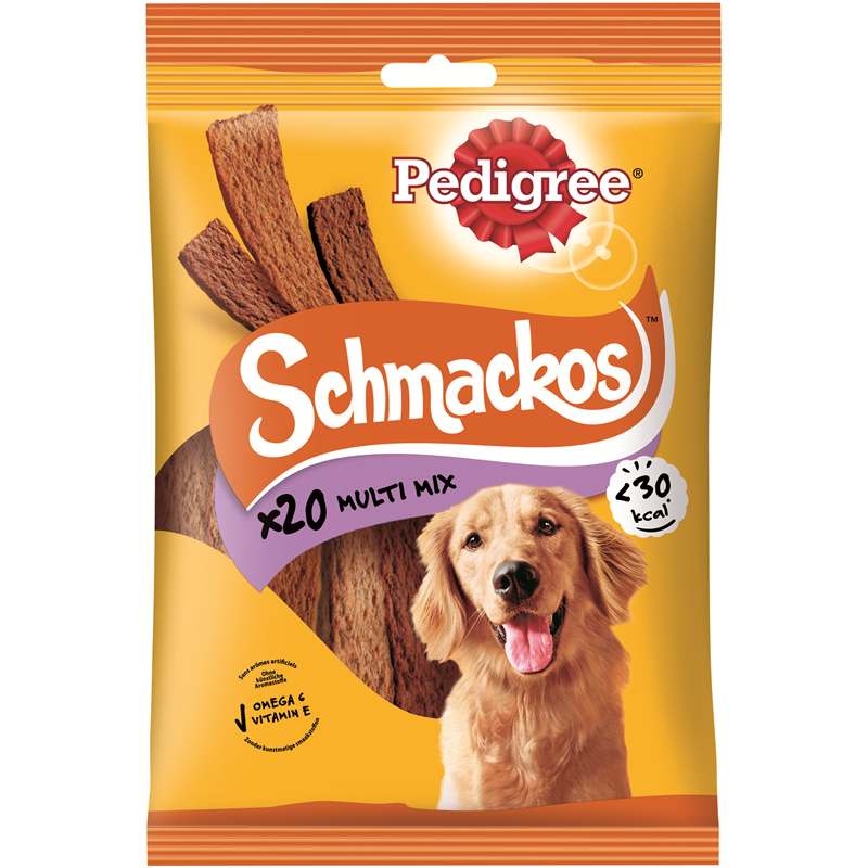 Pedigree Snack Schmackos Multi Mix 20 Stück