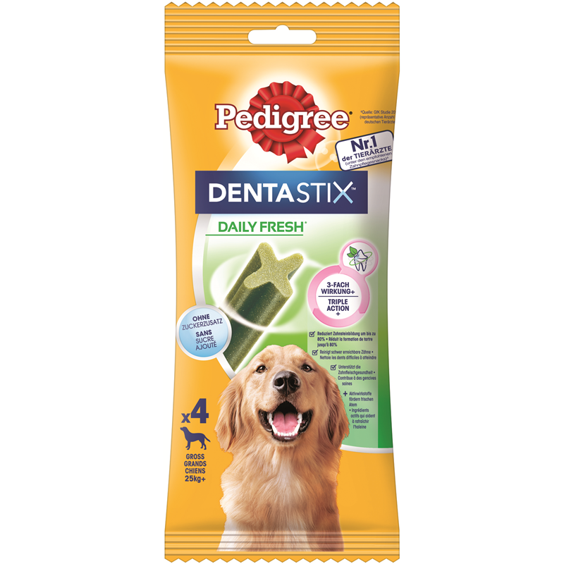 Pedigree Denta Stix Daily Fresh große Hunde 4 Stück