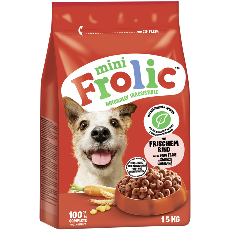 Frolic Trocken Mini Rind 1,5 kg
