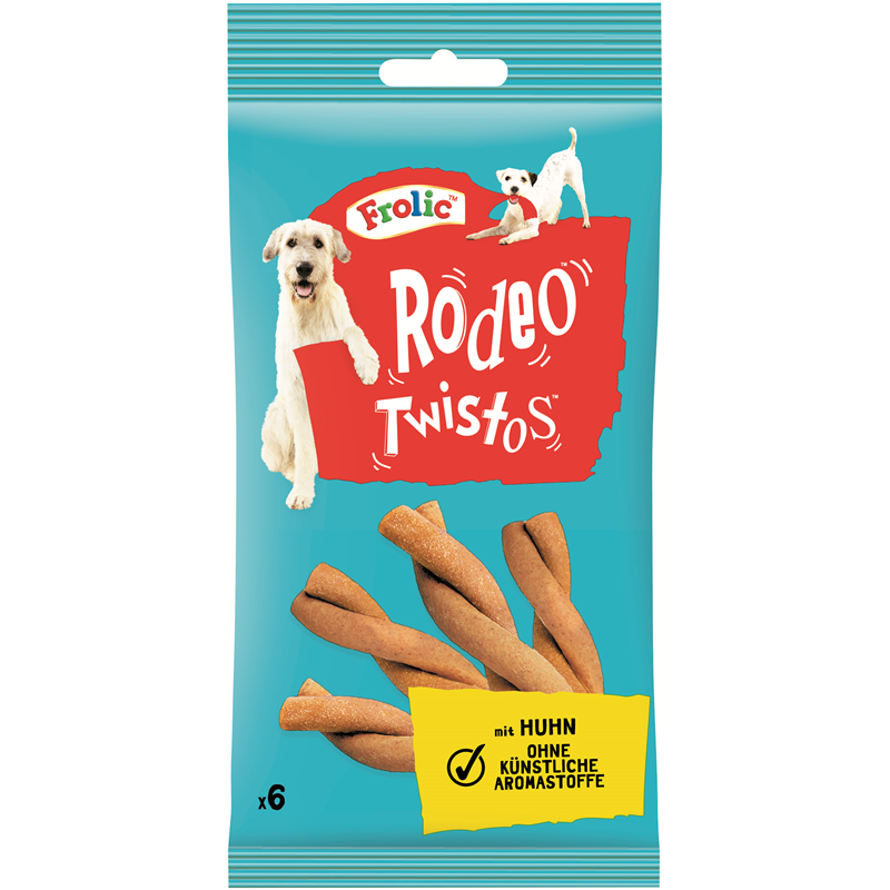 Frolic Rodeo-Twistos Geflügel 6 Stück/105 g