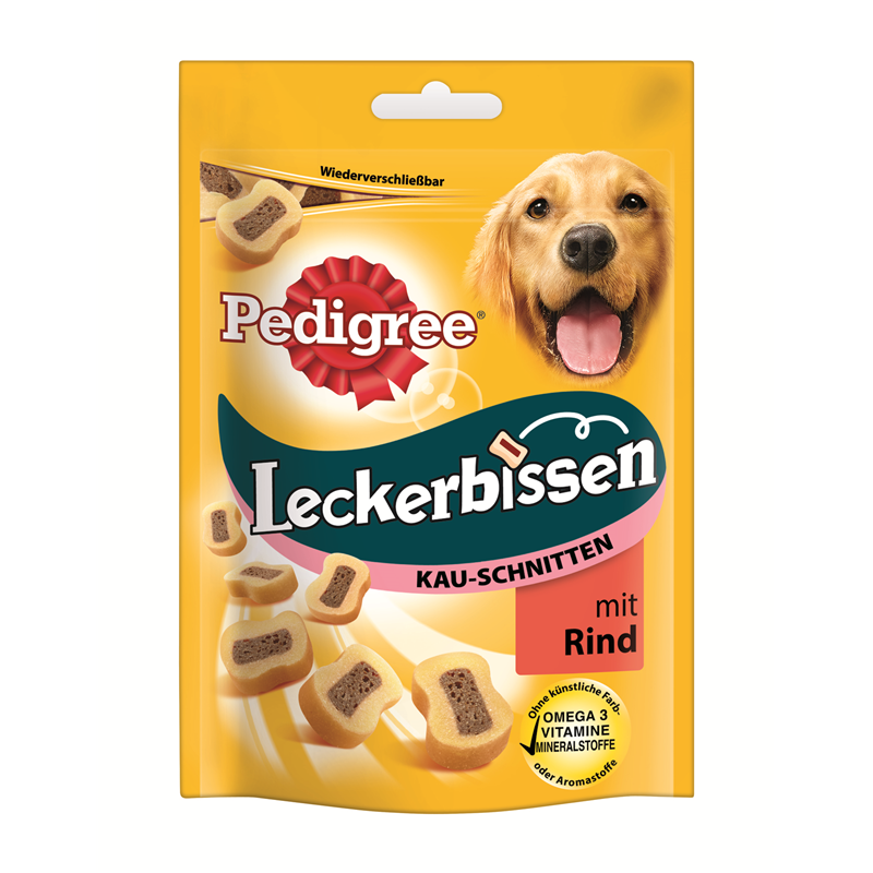 Pedigree Snack Leckerbissen Kau-Schnitten 155 g
