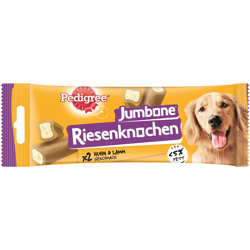 Pedigree Snack Riesenknochen Medium mit Huhn und Lammgeschmack 180 g