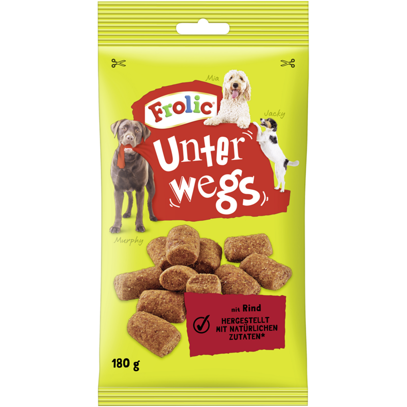Frolic Snack Unterwegs Rind 180 g