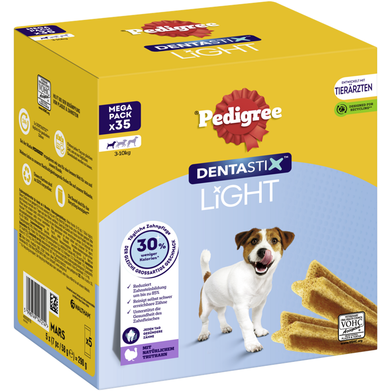 Pedigree Dentastix lightMultipack für kleine Hunde 35 Stück