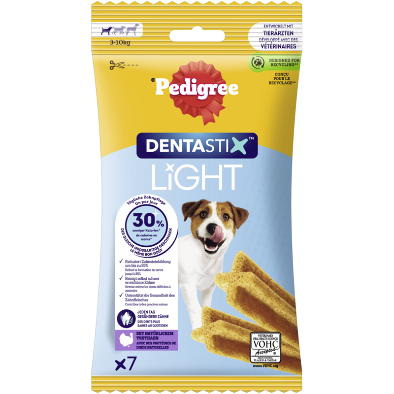 Pedigree Dentastix lightfür kleine Hunde 7 Stück